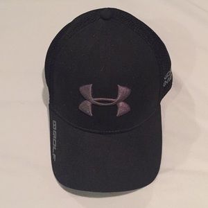 Black Under Armor Golf hat